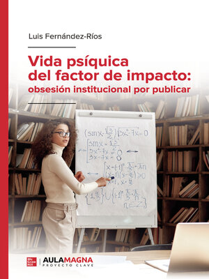 cover image of obsesión institucional por publicar